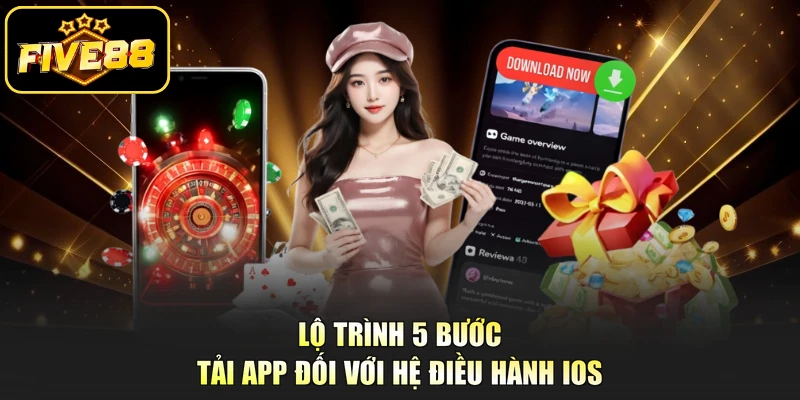 Lộ trình 5 bước tải app đối với hệ điều hành iOS